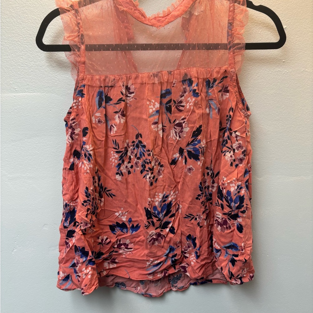 Sheer Sleeveless Top